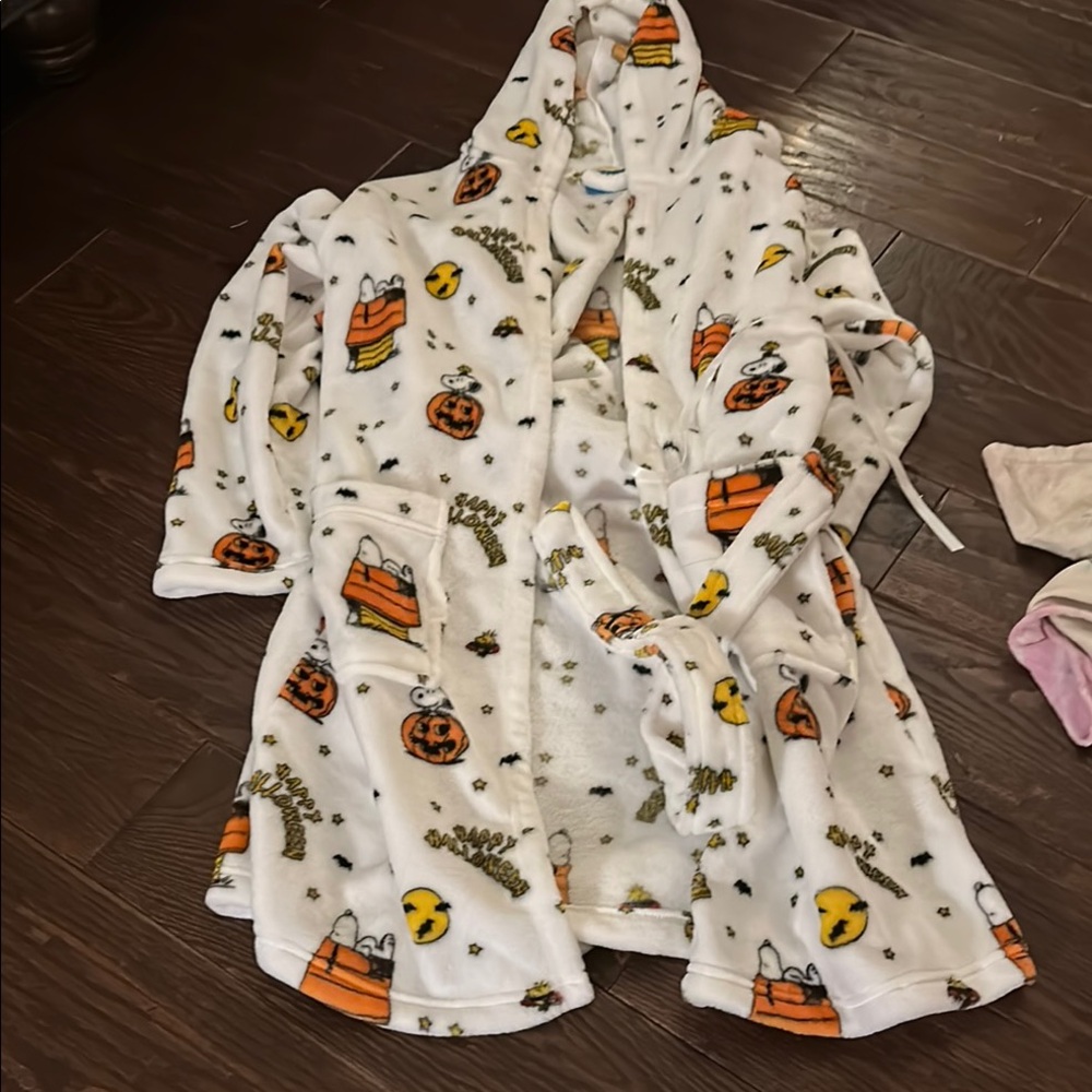 Halloween Themed White Robe